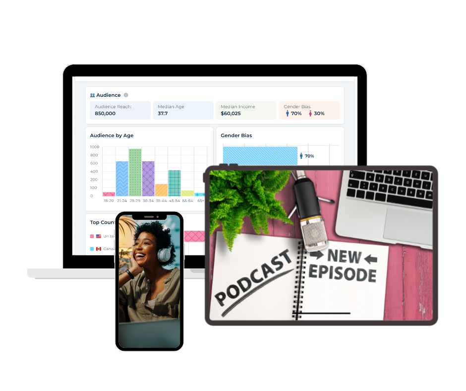 Find New Target Audiences with Podcast Demographics