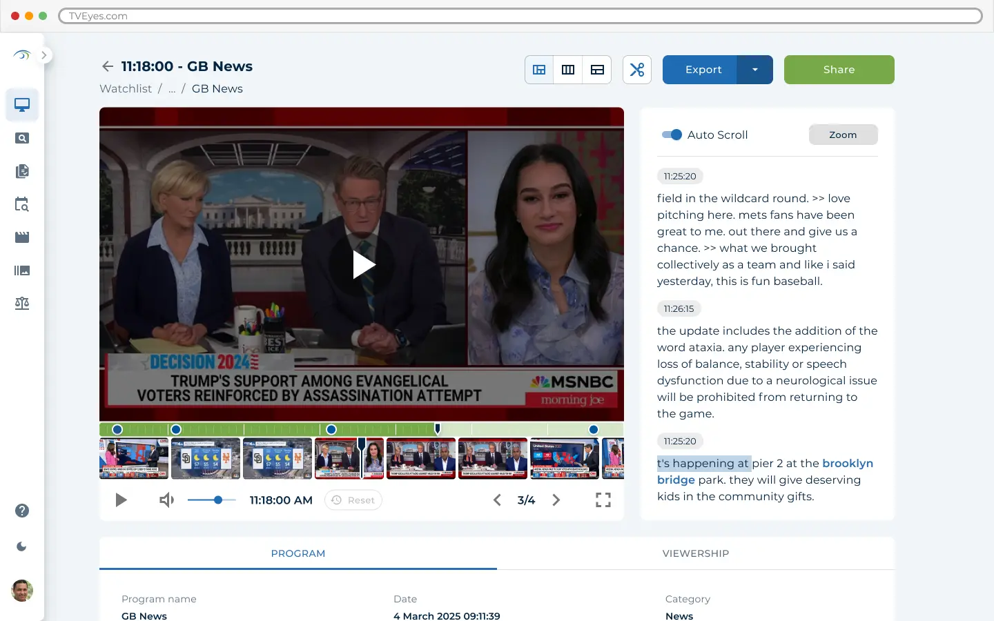 Clip Viewer | TVEyes